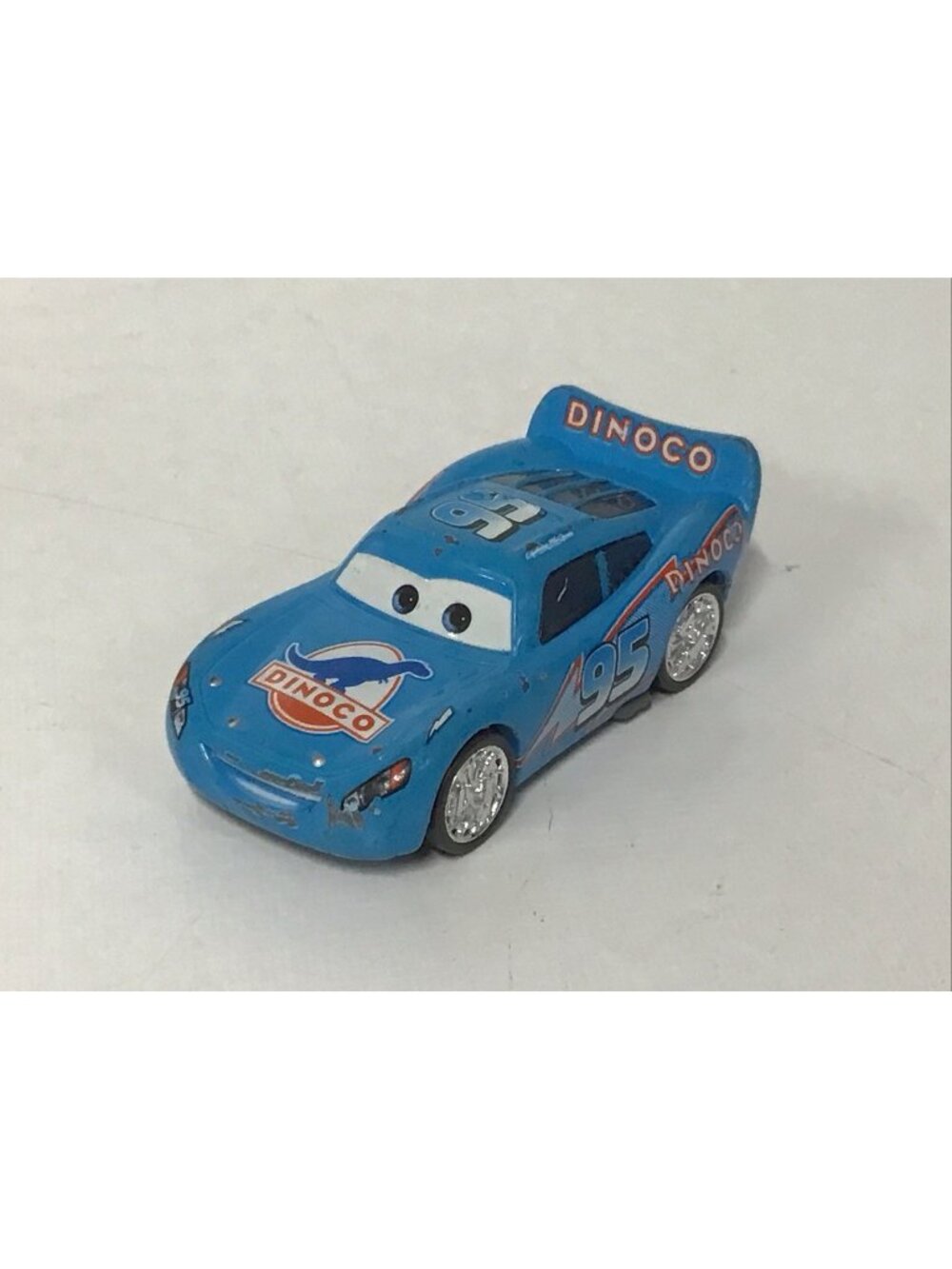 Mattel Disney Pixar Cars Dinoco McQueen W/ Piston Cup Wheels